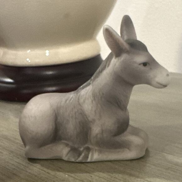 Vintage Lefton 00332 The Christopher Collection Donkey Replacement Nativity - Picture 7 of 15